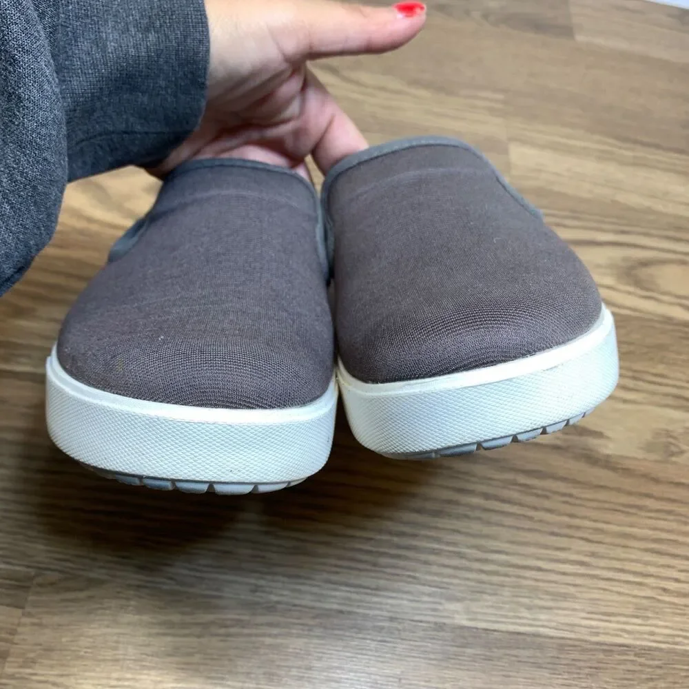 Crocs‎ Citilane Canvas Dual Comfort Clogs 202832 Gray Men's 5 Women’s 7 Slip On